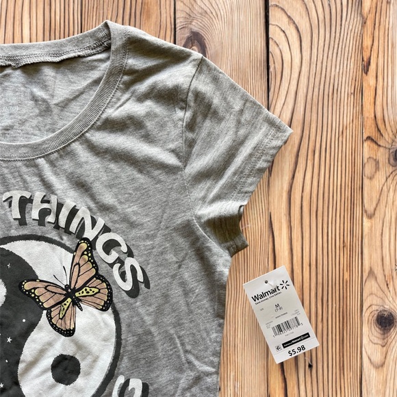 NWT Girl’s Medium Yin Yang T-Shirt - Picture 2 of 4